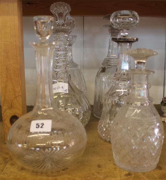 Baccarat, Stuart & other glassware